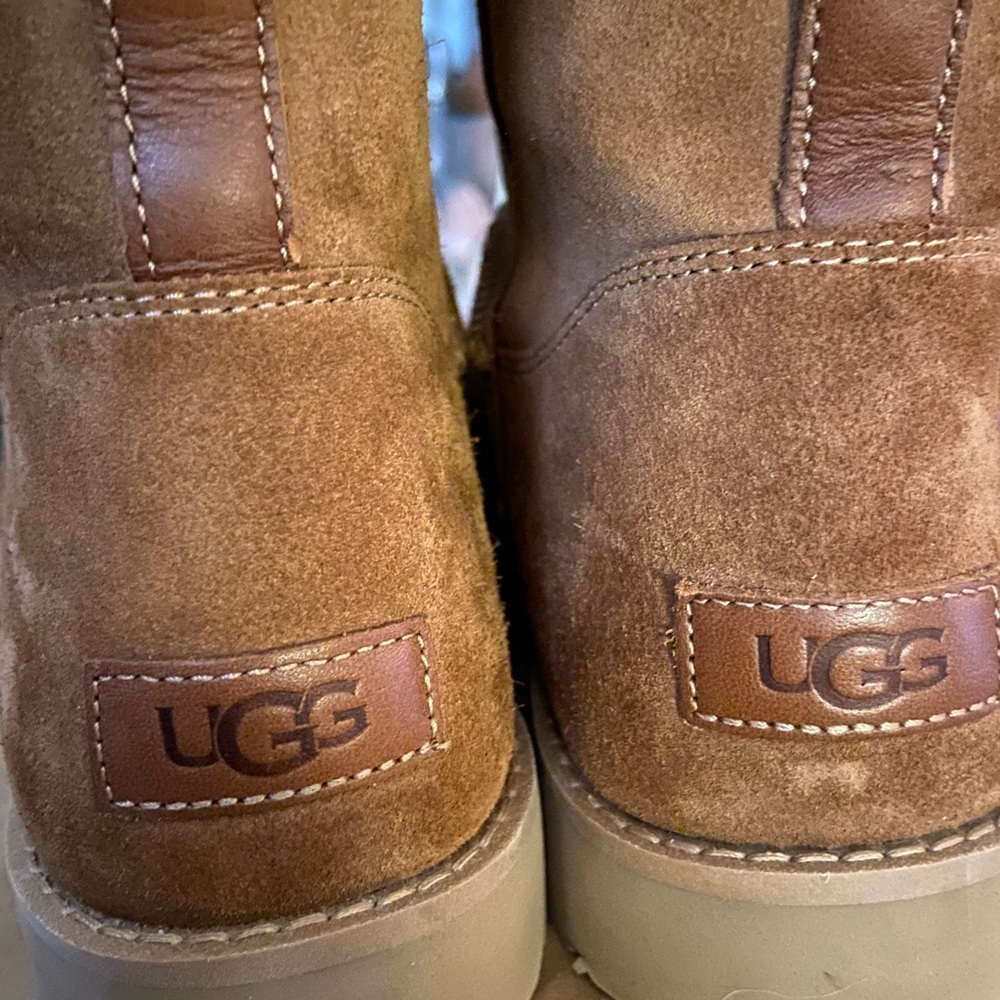 Ugg Classic Mini Bailey Zip - In Good Preowned Co… - image 3